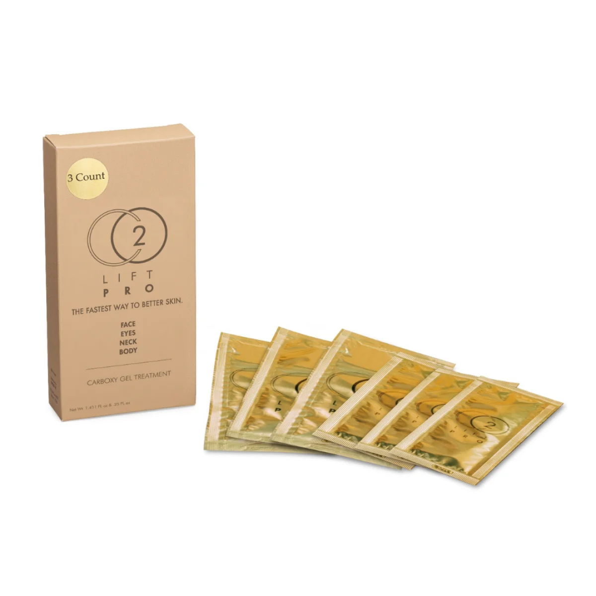 LUMISQUE CO2Lift Carboxy Gel – set cu 3 tratamente